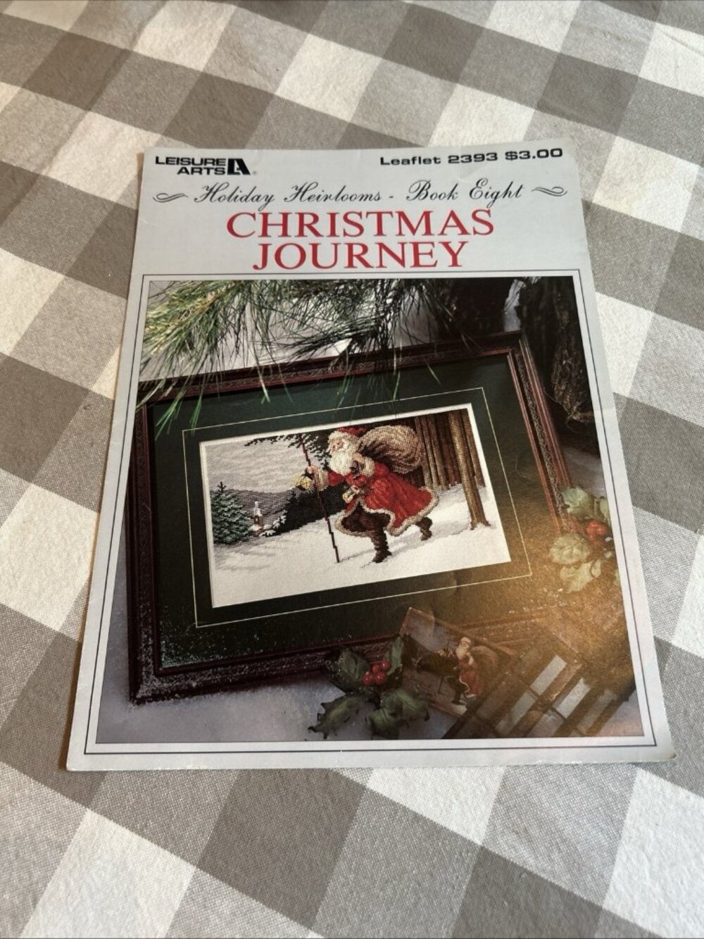 Christmas Journey Holiday Heirlooms Leisure Arts Cross Stitch Leaflet #2393